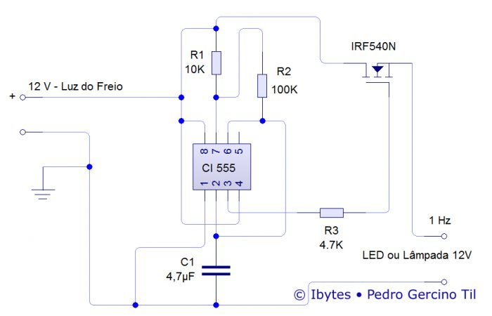 Pisca Alerta Auxiliar