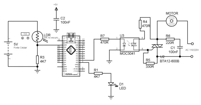 Projeto Controle de Bomba