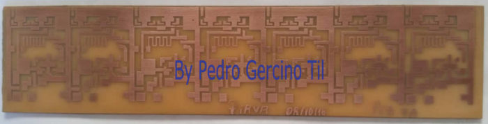 Exemplo de placa de RF de um jammer de 7 bandas.